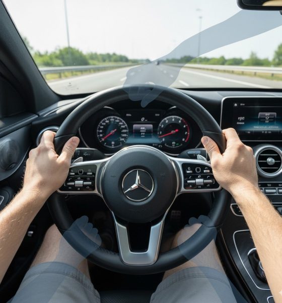 Volante a las 9 y 3