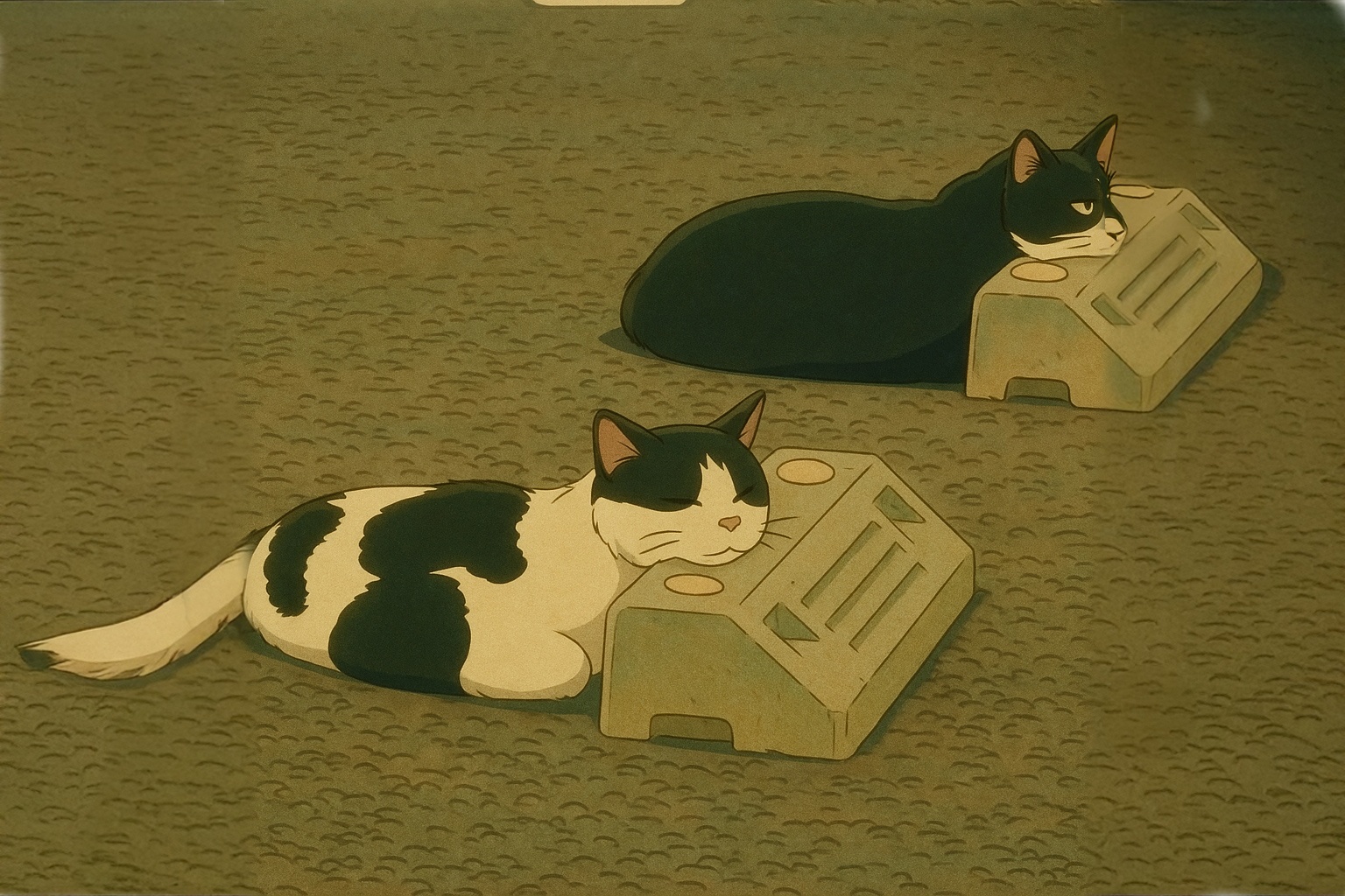 Estacionamiento de gatos post